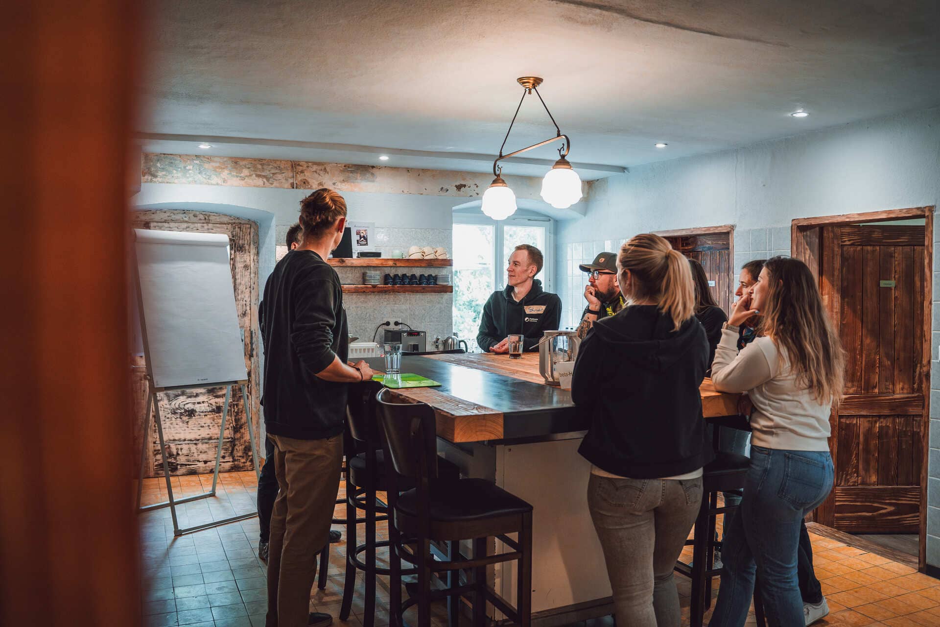 Begrüßung Teambuilding Innen