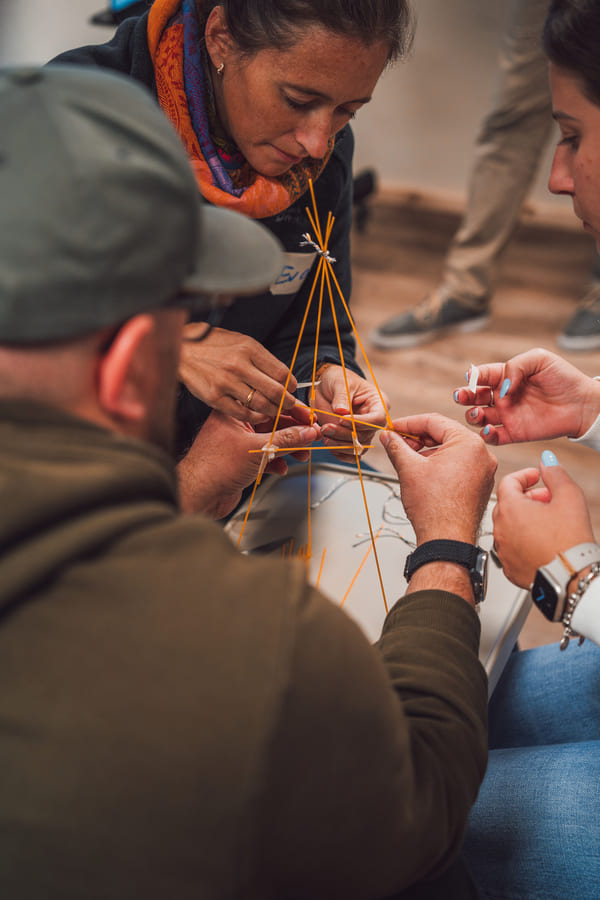 Teambuilding - Spaghettiturm